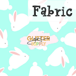 Fabric cute white bunny