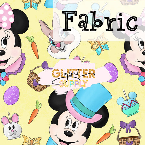 Fabric dghpr mouse easter