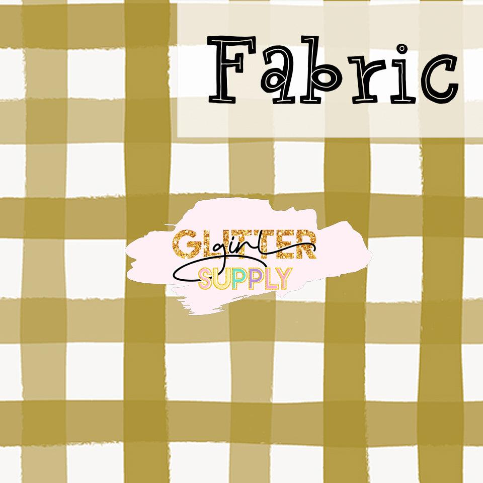 Fabric indybloom Gingham in evergreen