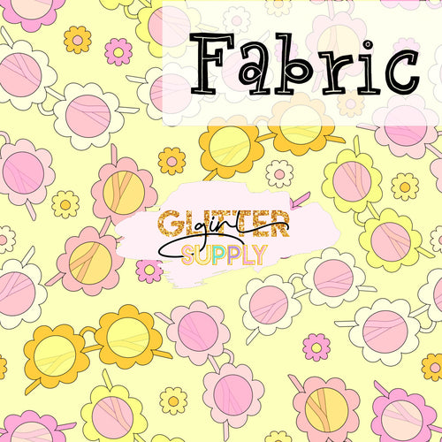 Fabric pgc Sunnies yellow
