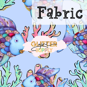 Fabric rainbow fish