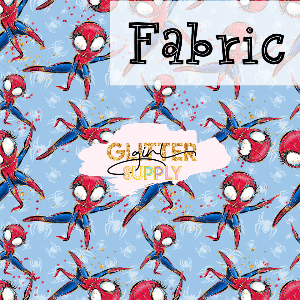 Fabric super girls spider