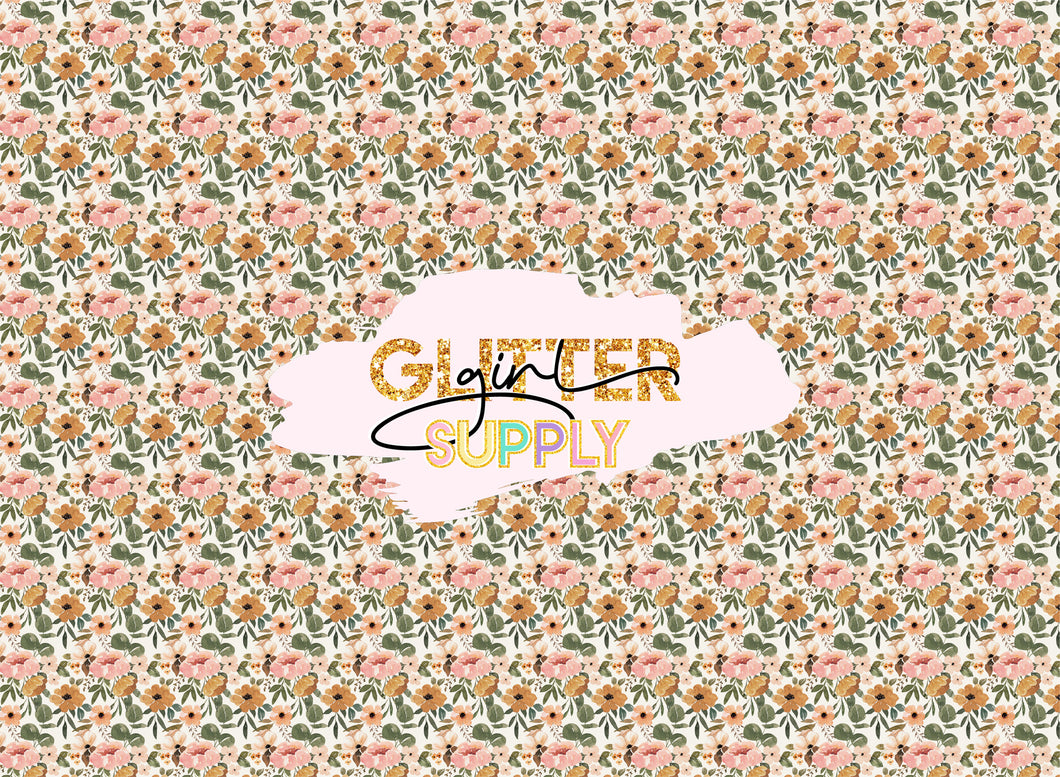 Fall Floral Pattern