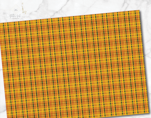 Fall Plaid Yellow