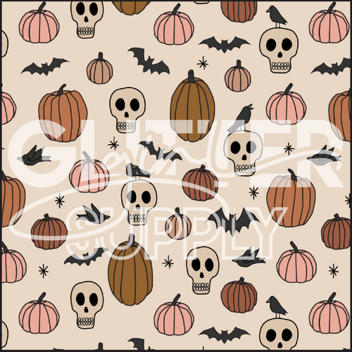 Heycute Fall Skulls and Bats