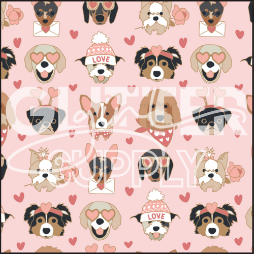 Heycute Love Notes Pink Pups