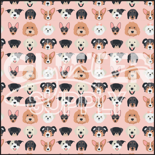 Heycute Pups on Pink
