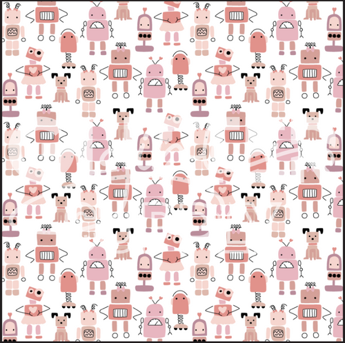 Heycute Robots Pink