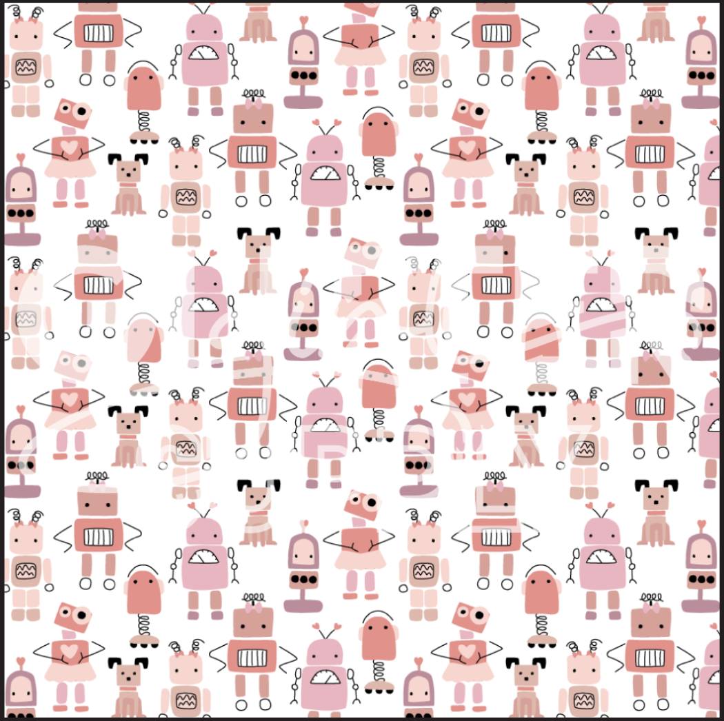 Heycute Robots Pink