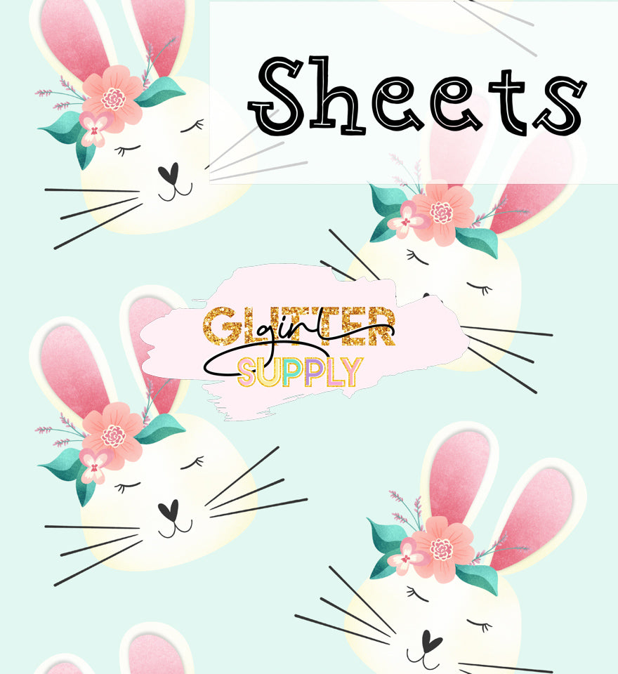 Kwinn Hoppy Easter Honey Bunny Mint – Glitter Girl Supply