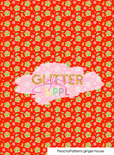 PeachyPatterns ginger house