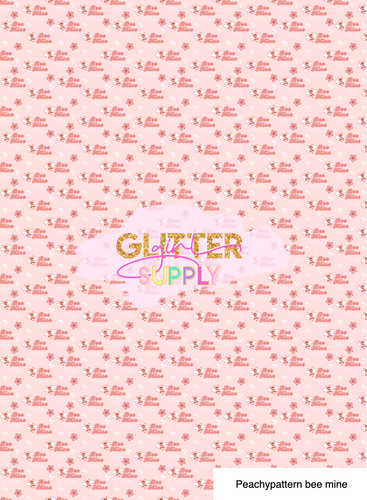 Peachypattern bee mine