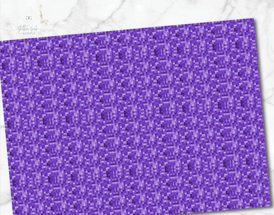 Pixels Purple