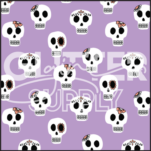 Purple Skulls Heycute