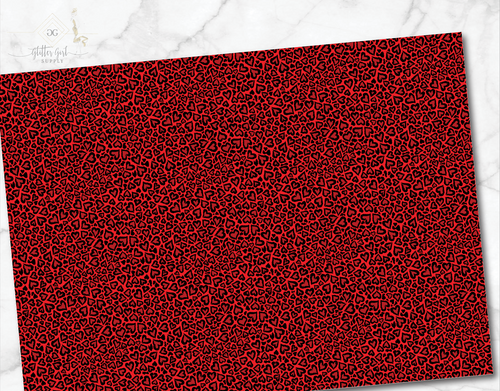 Red Cheetah Hearts