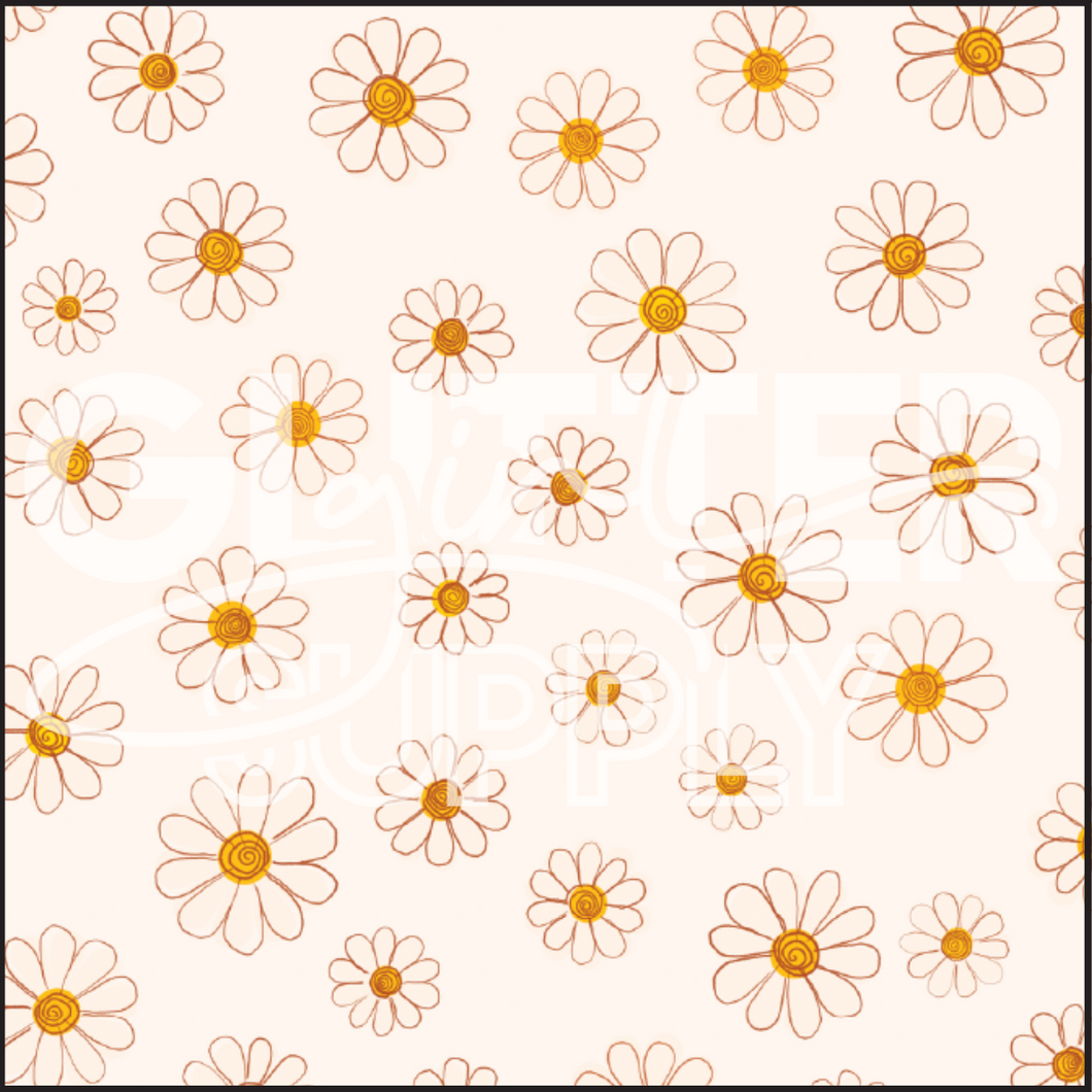 Seamlessgal Love Pug Daisies