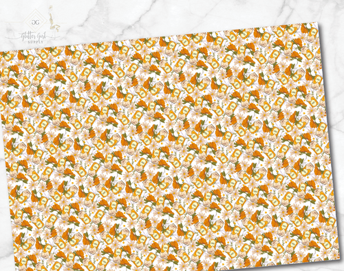 Vintage Floral Honey
