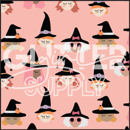 Witches on Pink Heycute