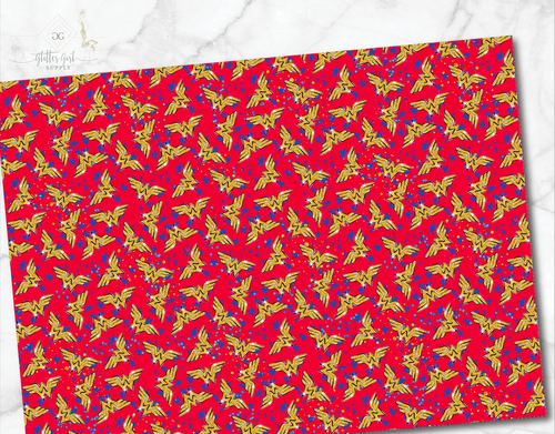 Wonder Woman Logo Red