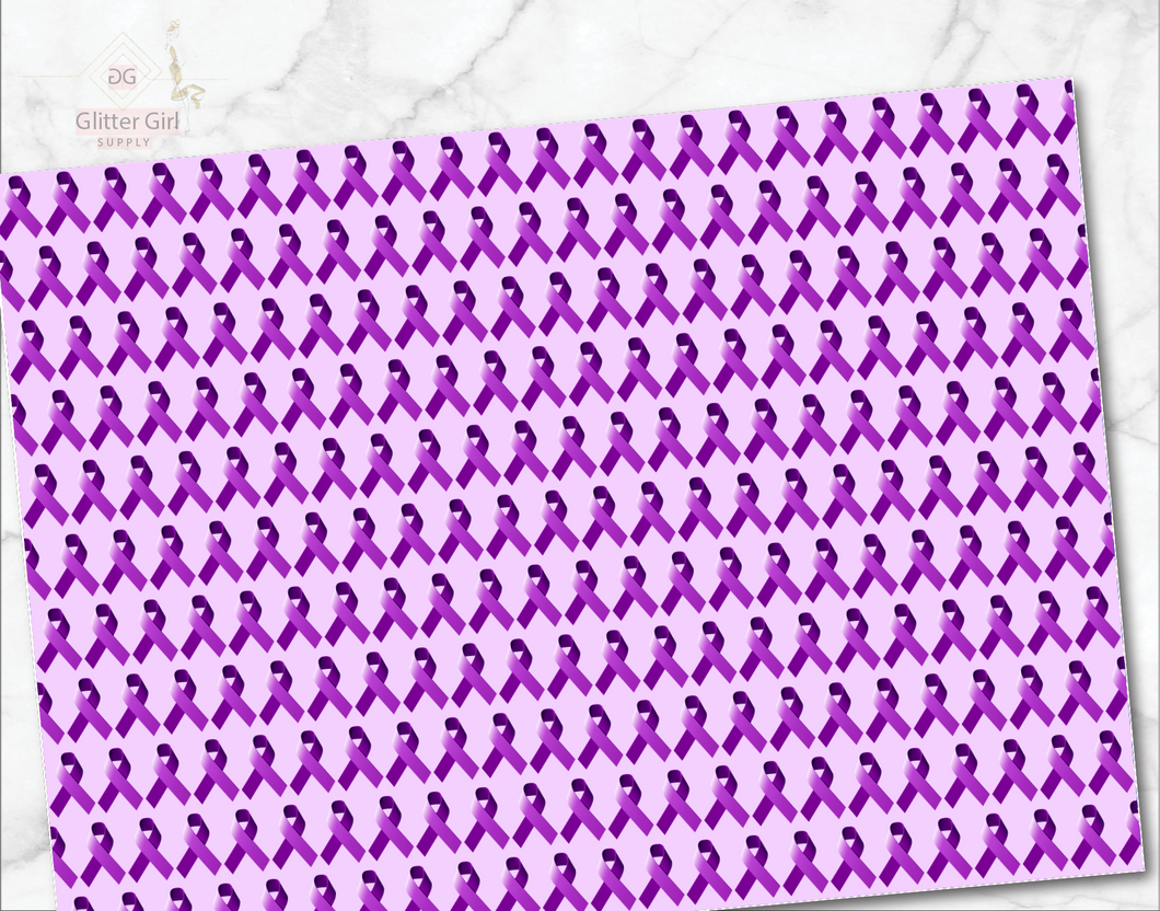Epilepsy Purple Ribbon