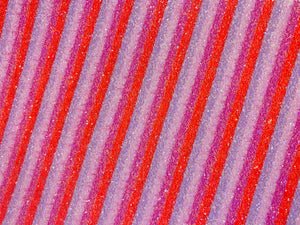 Chunky glitter red pink purple lines