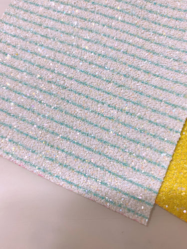 Chunky Glitter Ruled paper