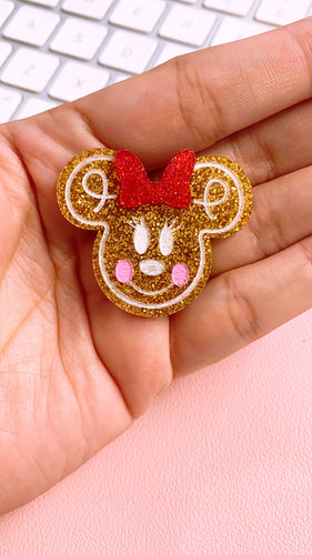Gingerbread Mouse Face Acrylic